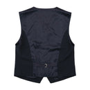 Dolce & Gabbana Navy Wool Blend Suit Vest