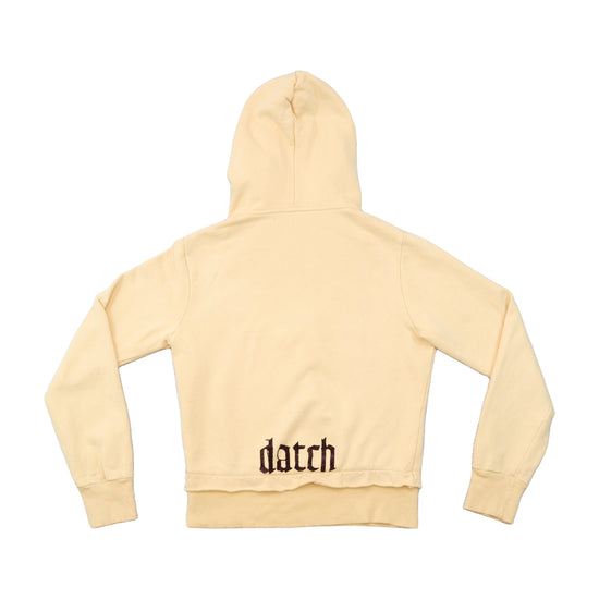 Sweatshirt com capuz Datch Y2K em algodão com estampado floral