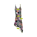 Einstein Floral Print Satin Slip Dress