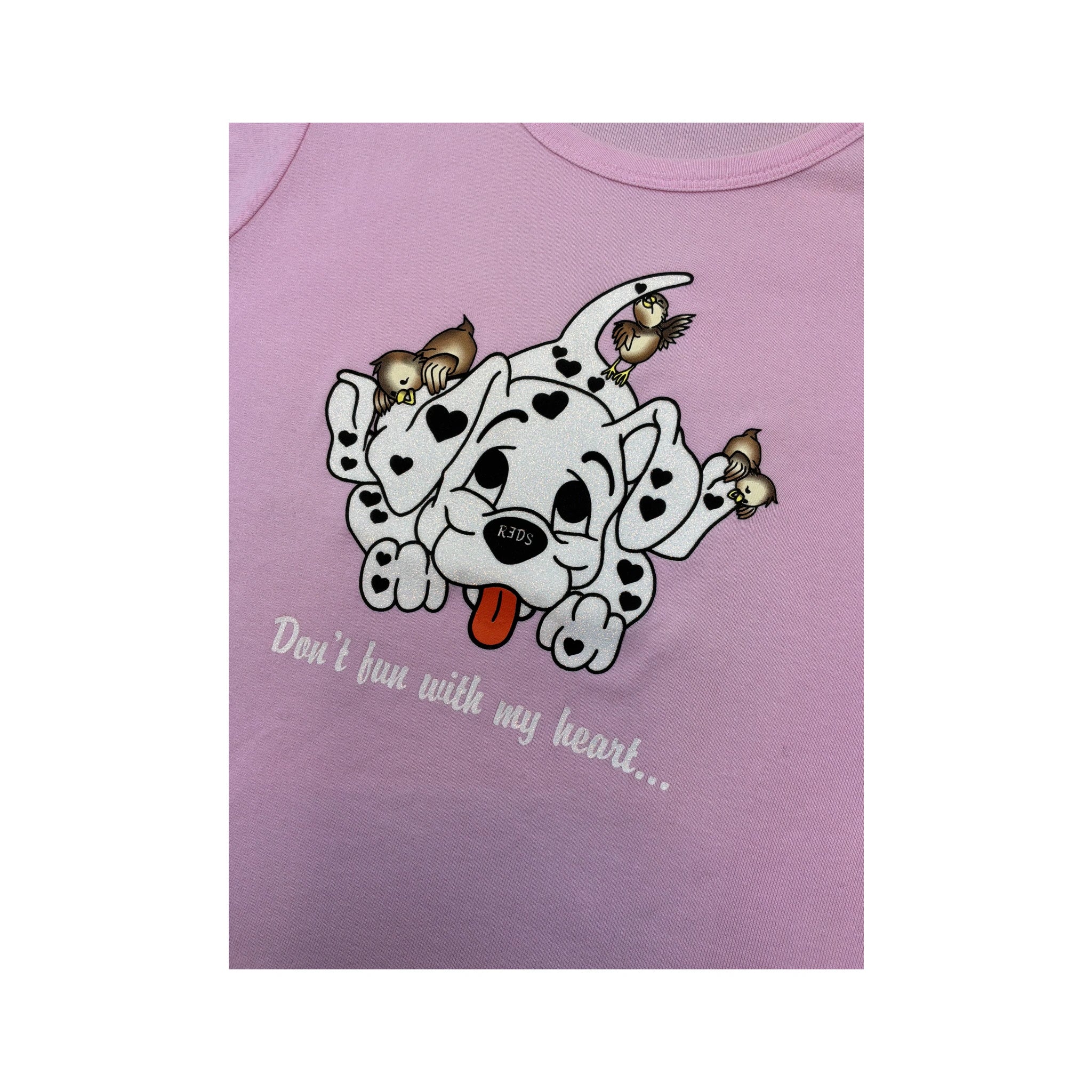 T-shirt Baby R3DS em algodão com estampado gráfico