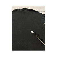 Polo by Ralph Lauren Black Cotton Long Sleeve Polo Shirt