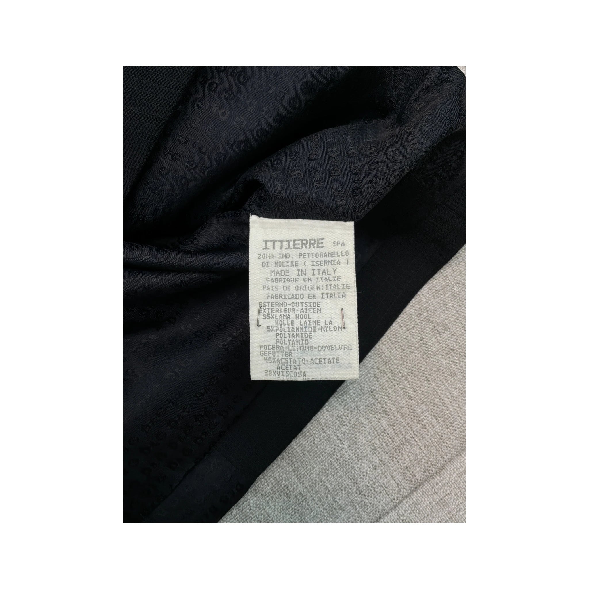 Dolce & Gabbana Navy Wool Blend Suit Vest