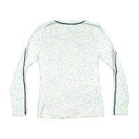 Gray Melange Crewneck Sweater