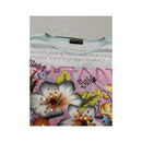 Rapture Floral Scenic Mesh Long Sleeve T-shirt (Repriced)