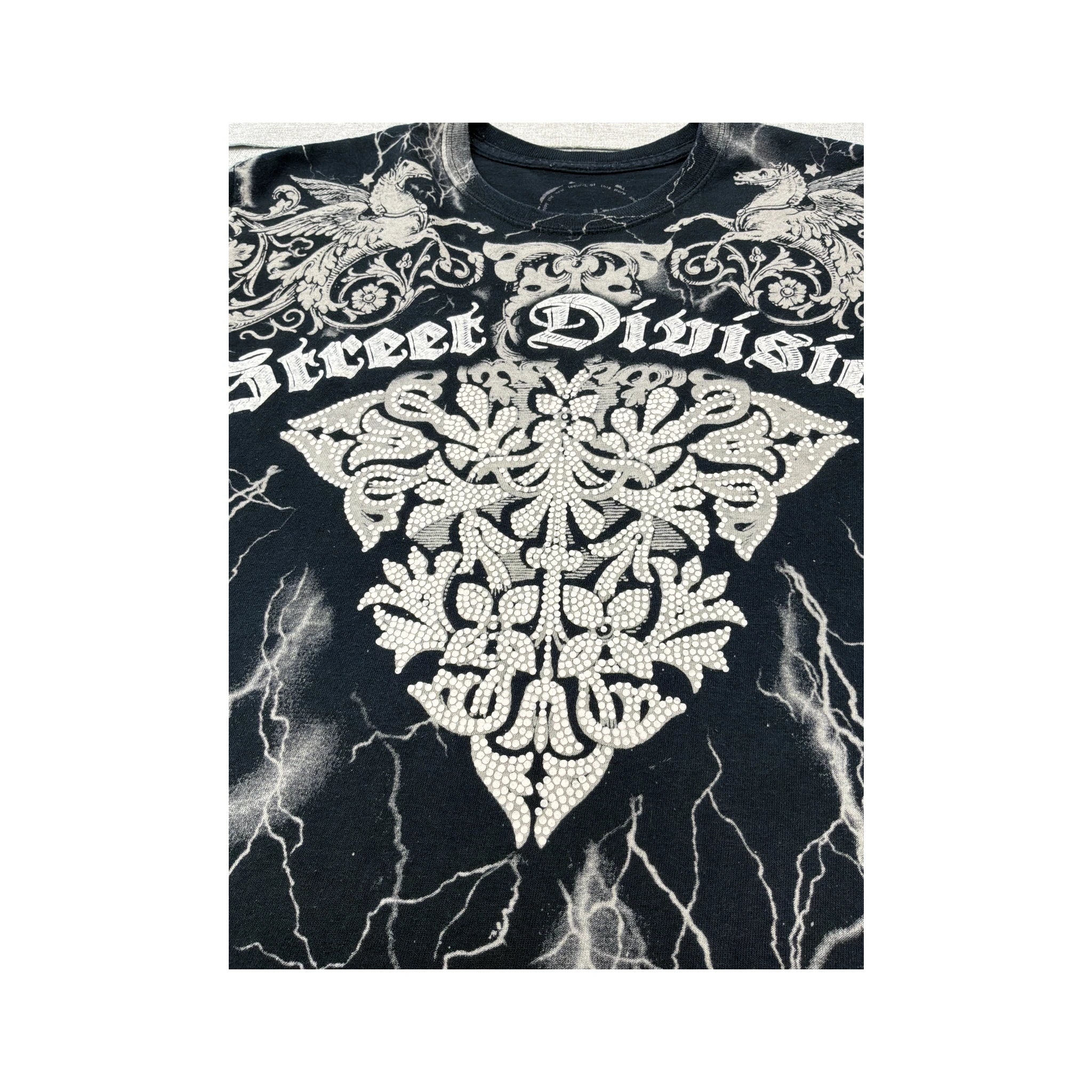 Mauro Ferrini Studded Lightning Graphic T-shirt