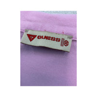 Vintage Guess Pink Sleeveless Collared Shirt