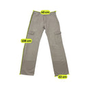 Mustang Beige Cotton Cargo Chinos