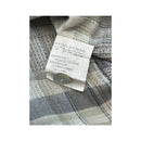 Maria Bellesi Plaid Linen Blend Zip Front Shirt