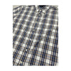 Blue & Beige Checkered Button Up Shirt