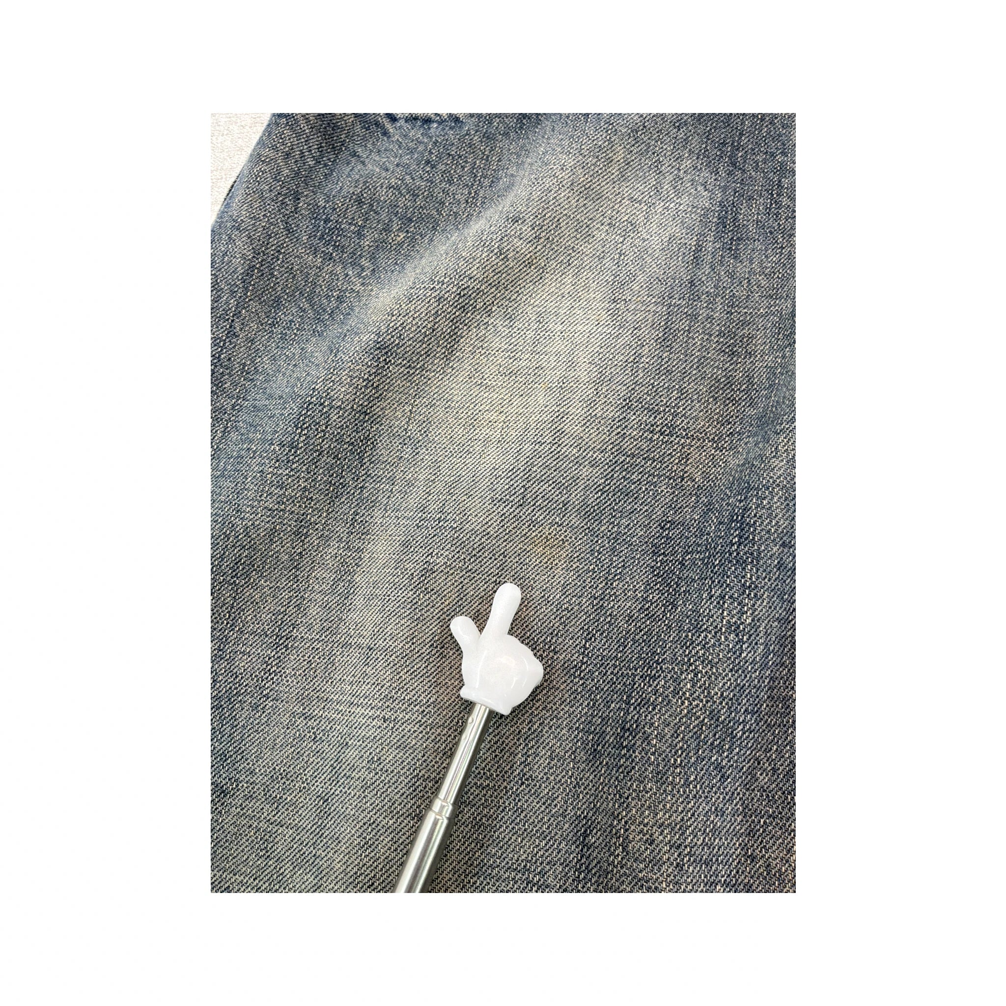 Armani Jeans Light Wash Straight Leg Denim Jeans