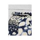 Abstract Print Tie Waist Skirt
