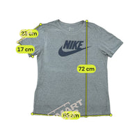 Nike Gray Logo Graphic T-Shirt