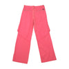 Calvin Klein Jeans Pink Zip Pocket Cotton Cargo Pants (New with Tag)