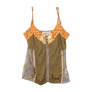 Phard Sequin Lace Camo Mesh Tank Top
