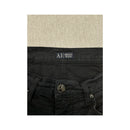 Armani Jeans Dark Wash Cotton Straight-Leg Five-Pocket Jeans