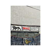 Lonsdale Distressed Denim Mini Skirt