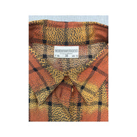 Sommermann Orange &amp; Yellow Plaid Button-Up Shirt