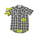 Camisa Western Coast to Coast em xadrez com Molas