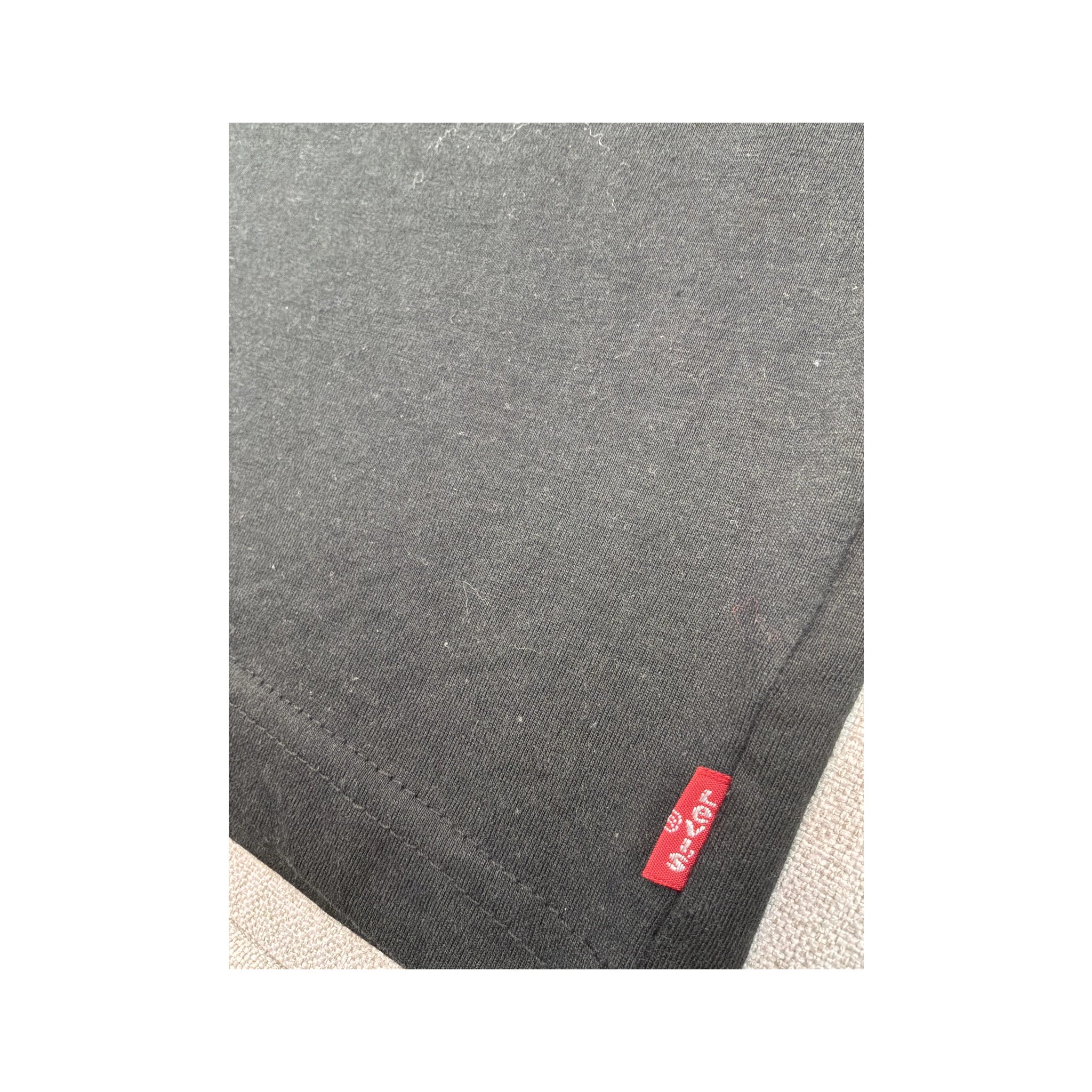 Levi's Black Cotton Levi Strauss & Company Graphic T-shirt
