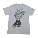 Popeye Tattoo Graphic Cotton Blend Shirt