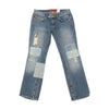 Phard Distressed Patchwork Denim Jeans