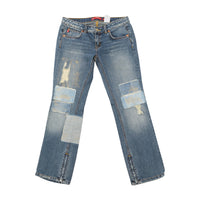 Phard Distressed Patchwork Denim Jeans