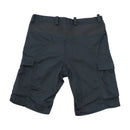 DHL Black Utility Cargo Shorts