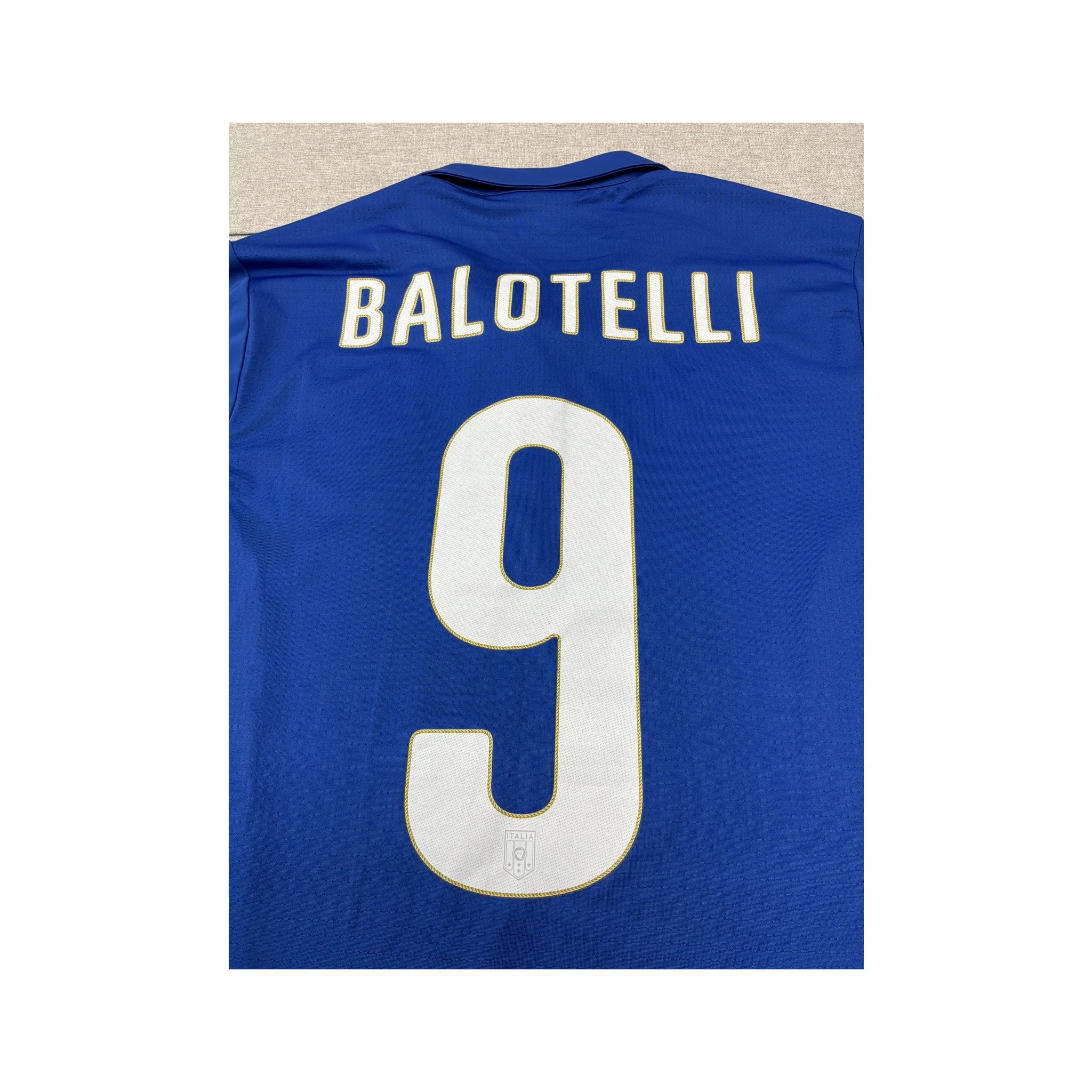 Puma Italy Balotelli #9 Football Jersey Polo