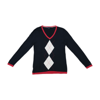 Camisola Tommy Hilfiger com decote em V e Padrão Argyle