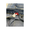 Red Planet Panelled Medium Wash Cotton Denim Utility Skirt