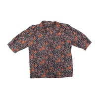 Floral Print Button-Up Shirt