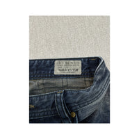 Diesel Distressed Repaired Washed Blue Cotton Denim Jeans