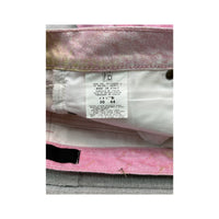 Just Cavalli Pink Tie-Dye Denim Mini Skirt