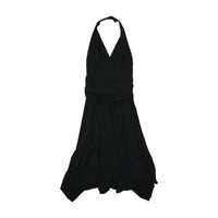 Clockhouse Ruched Halter Midi Dress