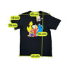 T-shirt Uniqlo KAWS em algodão com estampado da Rua Sésamo