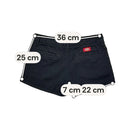 Dickies Black Workwear Mini Shorts