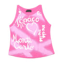 Paris Van Master Monaco Heart Graphic Cotton Tank Top
