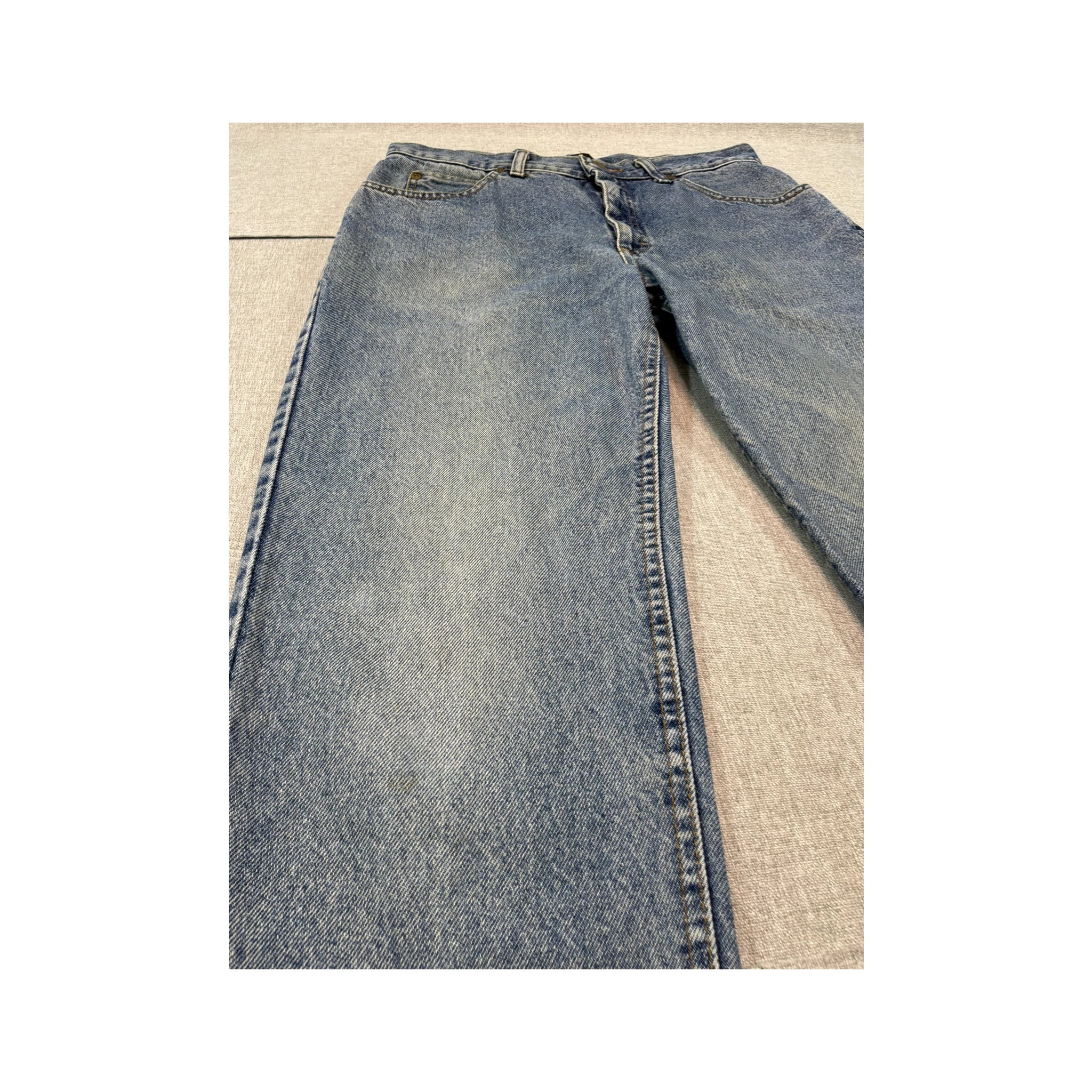 Lee Riders Vintage Light Wash Cotton Straight Leg Jeans