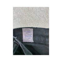 Calças de ganga Trussardi Jeans em algodão preto de Corte Afunilado