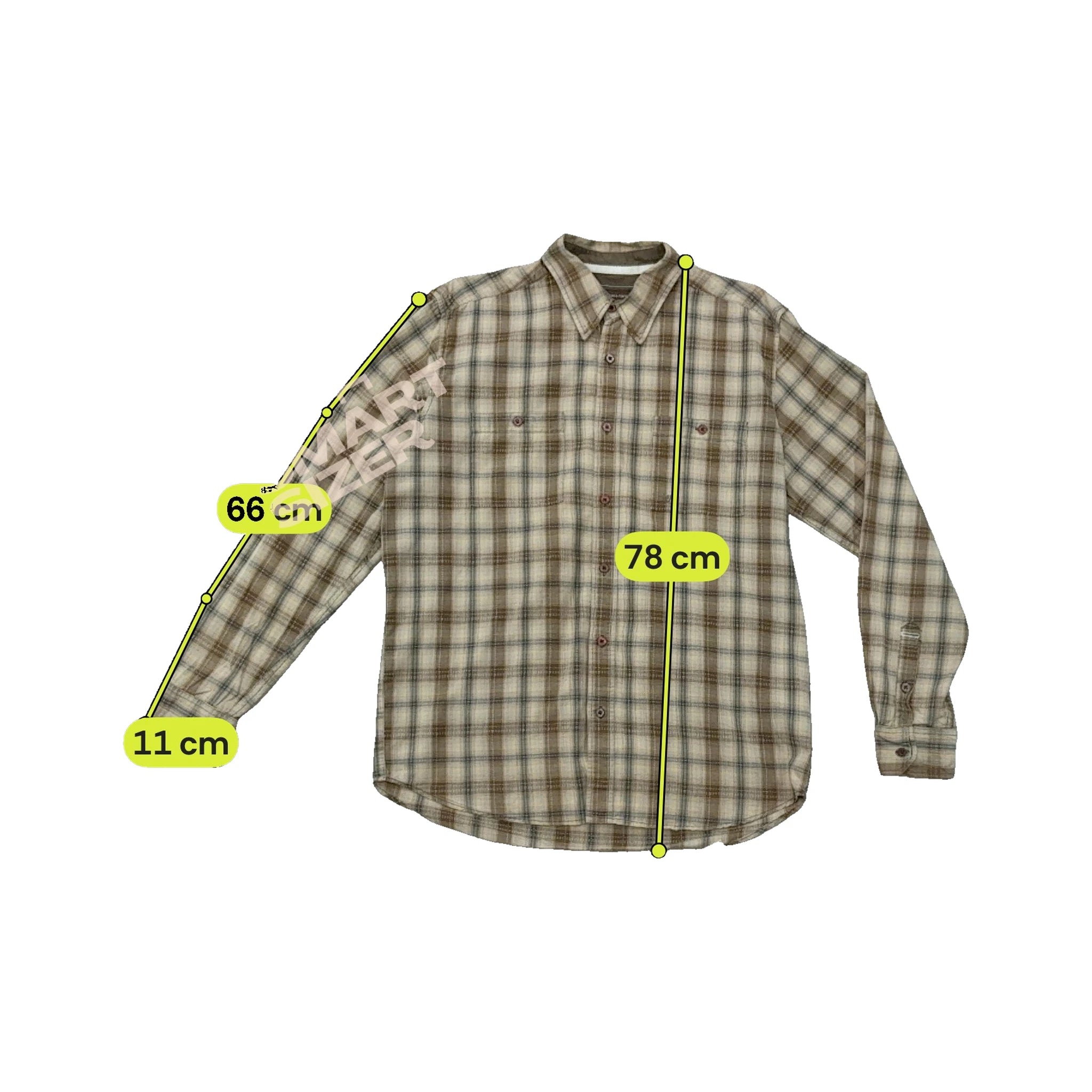 Wrangler Plaid Cotton Button-Up Shirt