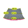 Saia-Calção desportiva Nike Dri-FIT com Bainha de Folhos