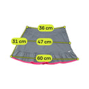 Saia-Calção desportiva Nike Dri-FIT com Bainha de Folhos