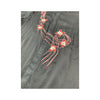 Americo Tavar Embroidered Floral Silk Long-Sleeve Button-Up Shirt