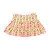 Blind Date Retro Floral Pleated Mini Skirt