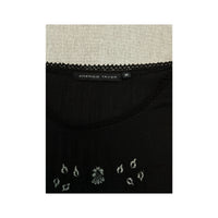 Americo Tavar Embroidered Tie Dye Cotton Blouse