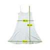 Faddy's Crochet Trim White Cotton Slip Dress