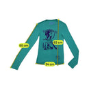 Thread Needle Graphic Long Sleeve T-shirt