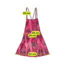 Pink Snake Print Open Back Mini Dress