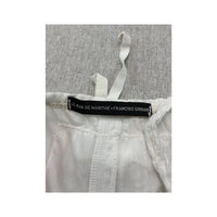 Vestido Midi Francois Girbaud branco Bordado com alças