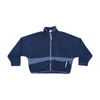 Nike Vintage Navy Sherpa Zip-Up Fleece